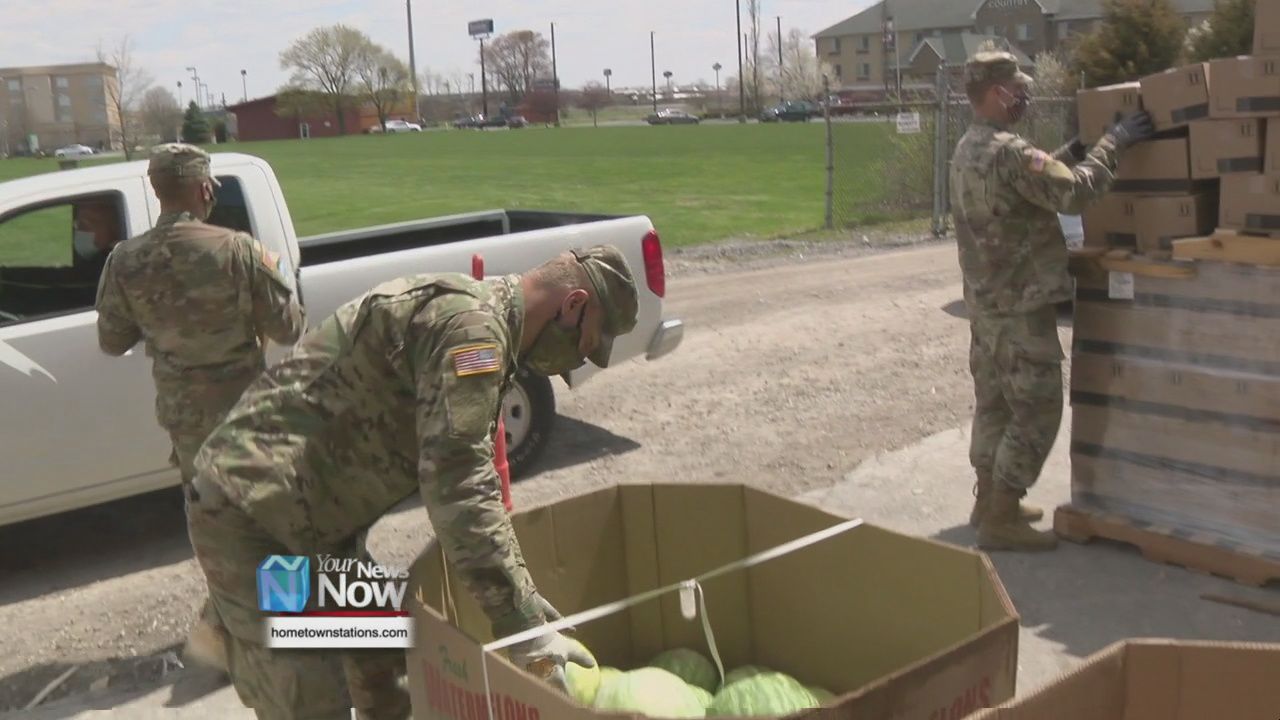 West Ohio Food Bank sees outpouring of support as they help get food out to those in need